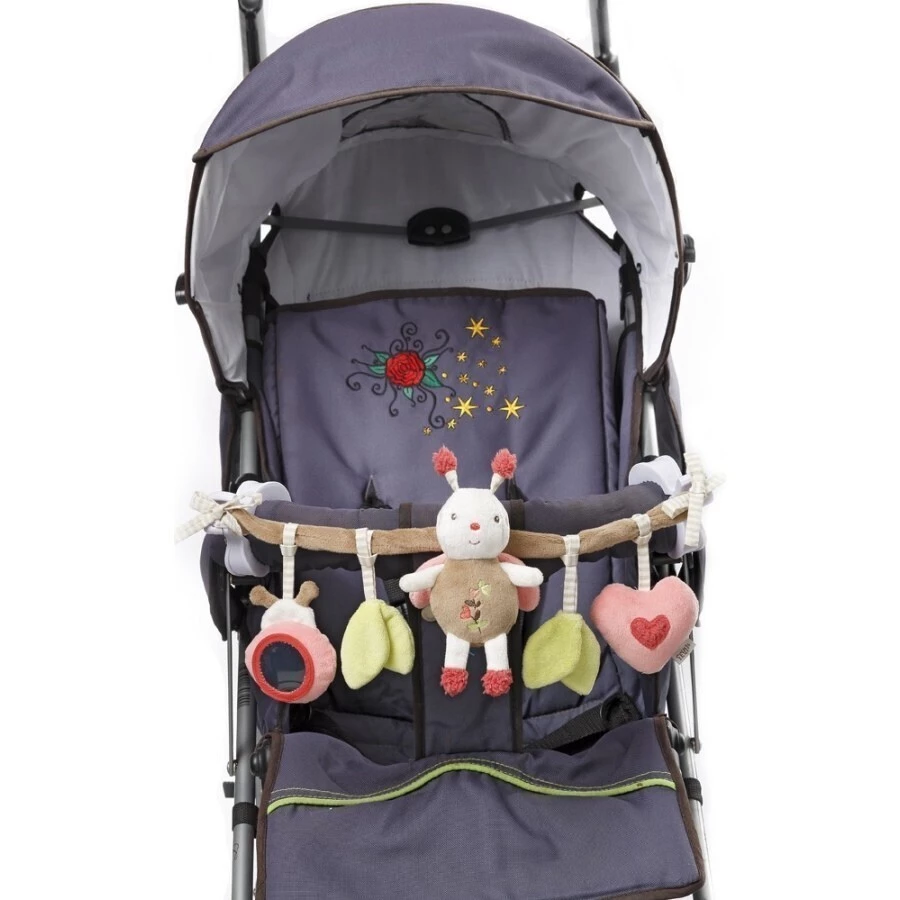 Babyfehn Garden řetěz na kočárek - Na kočárku