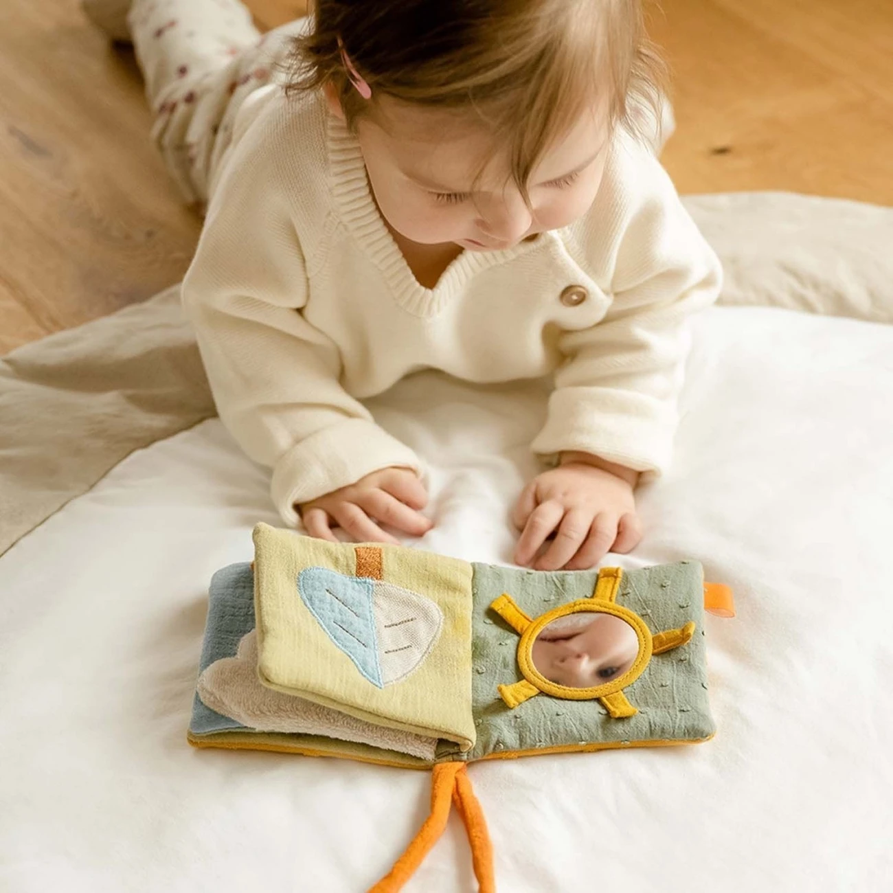 Babyfehn Plyšová knížka FehnNatur  3.0 - 