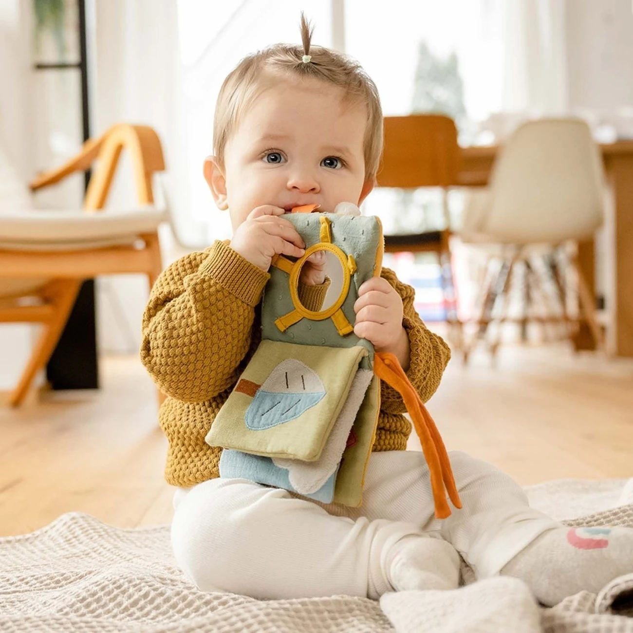 Babyfehn Plyšová knížka FehnNatur  3.0 - 