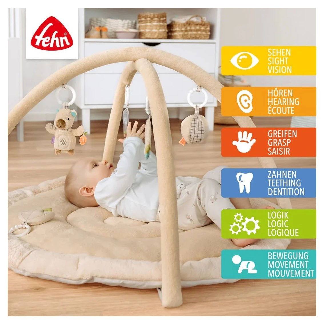 Babyfehn 3D aktivity deka capybara - 