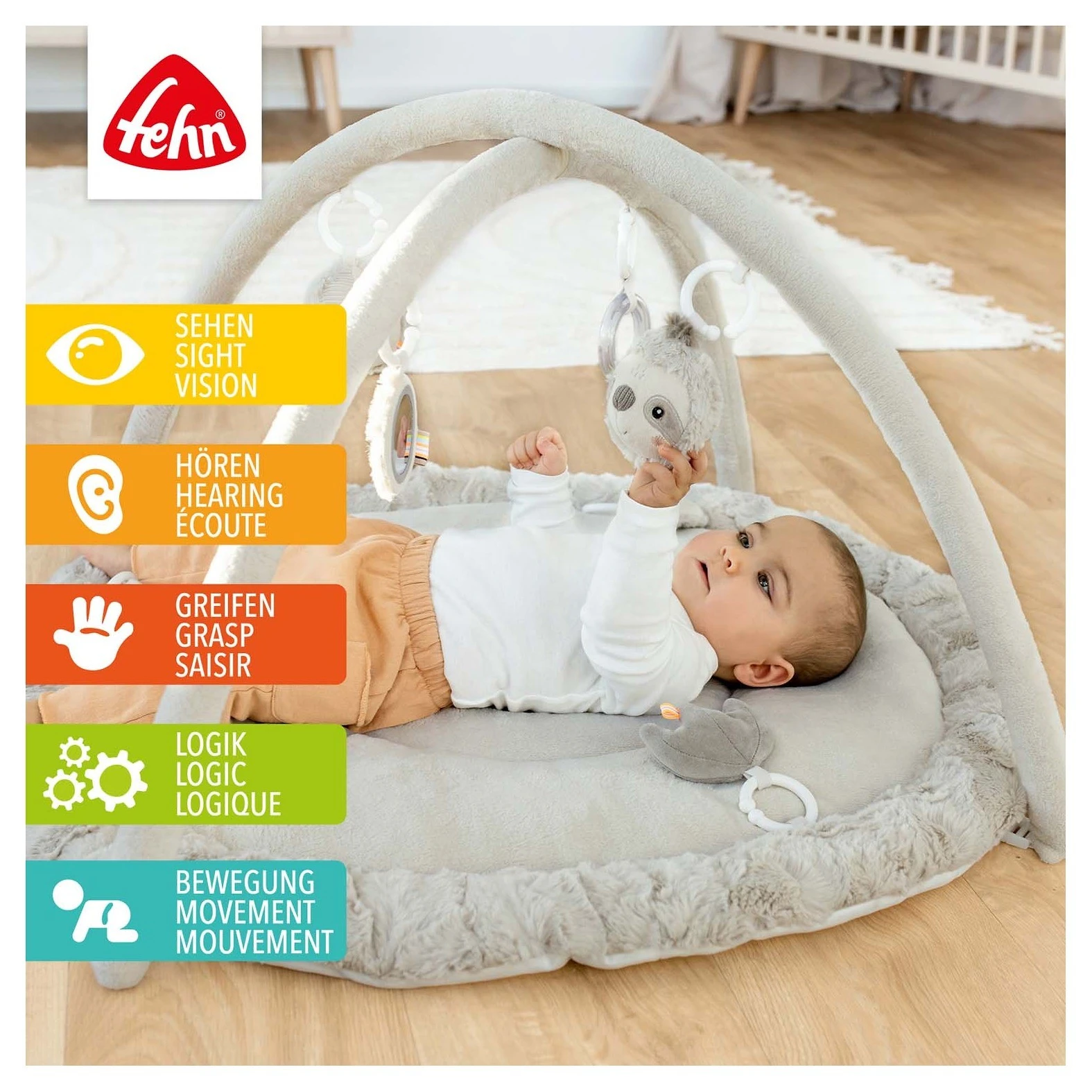 Babyfehn 3D aktivity deka lenochod Lazy - 