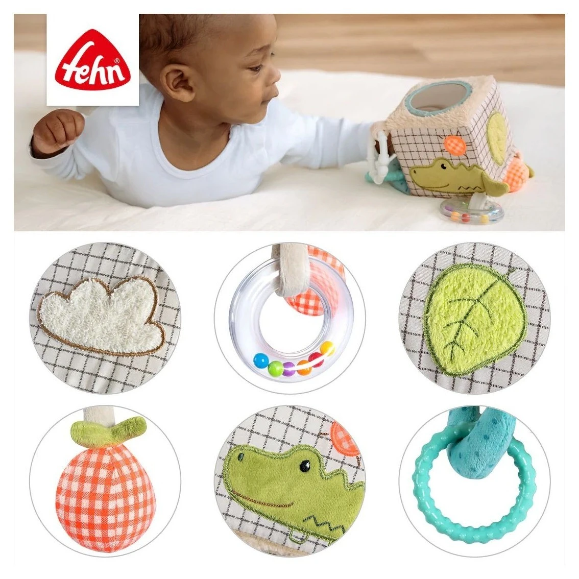 Babyfehn Aktivity kostka capybara - 