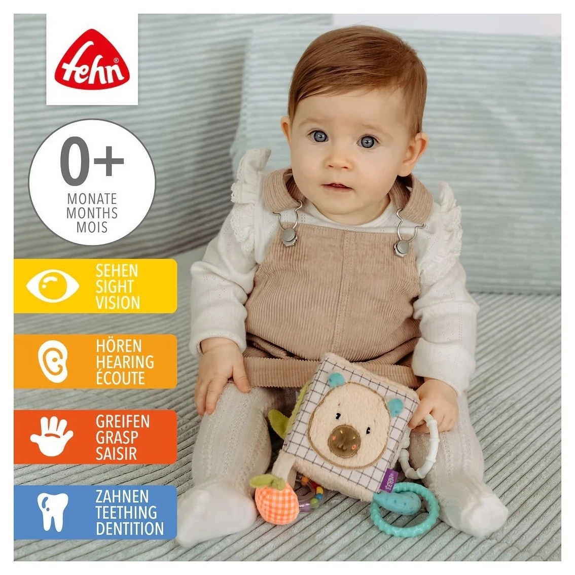 Babyfehn Aktivity kostka capybara - 