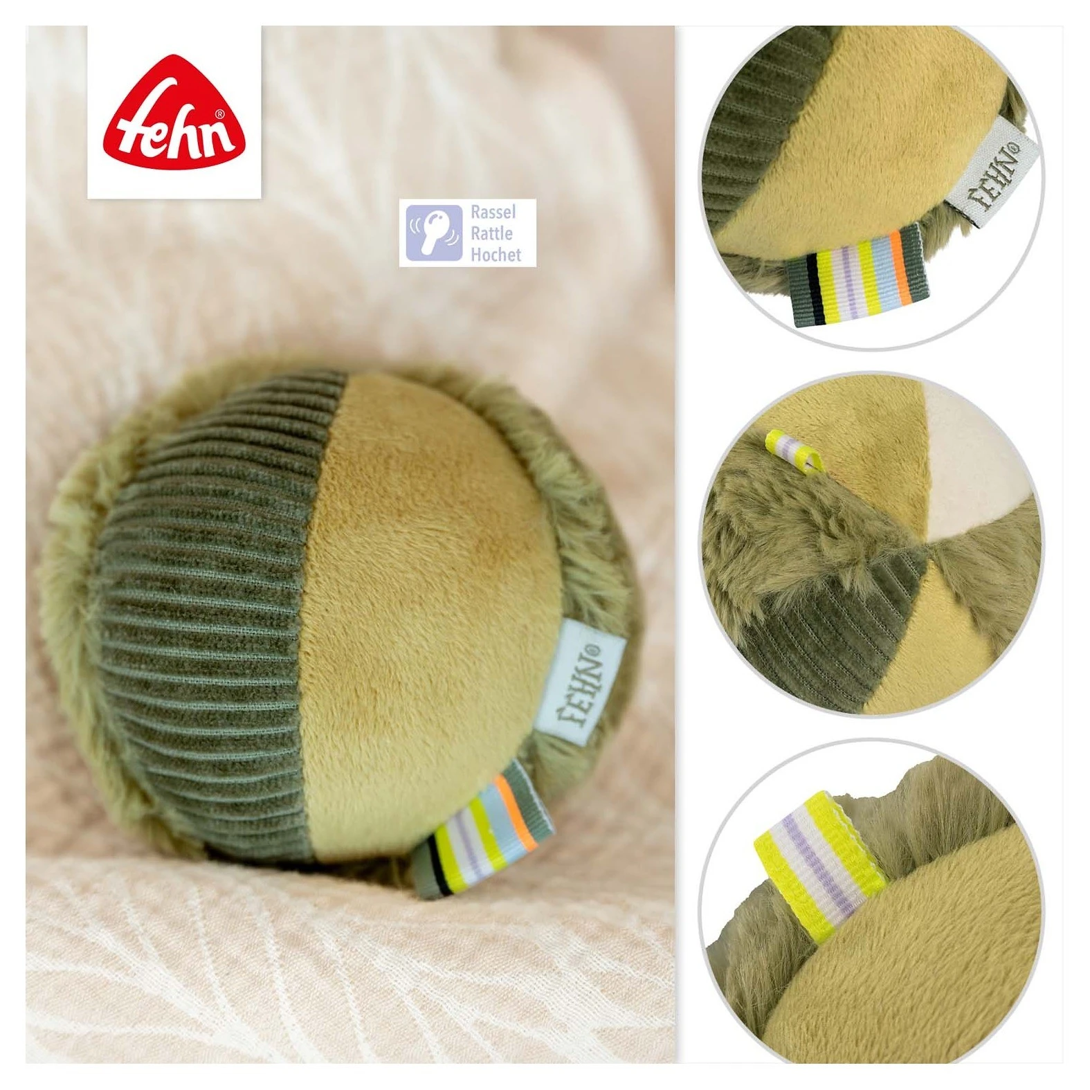 Babyfehn Chrastící balón - 