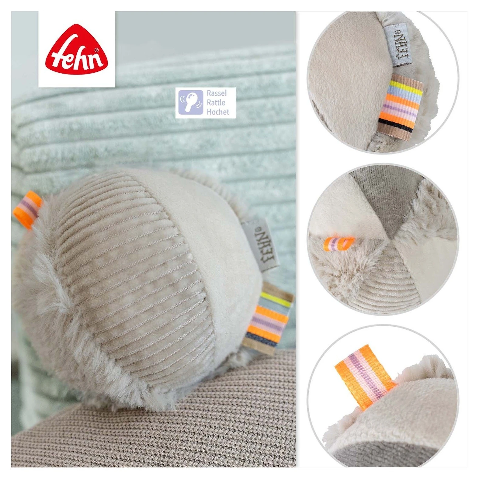 Babyfehn Chrastící balón - 