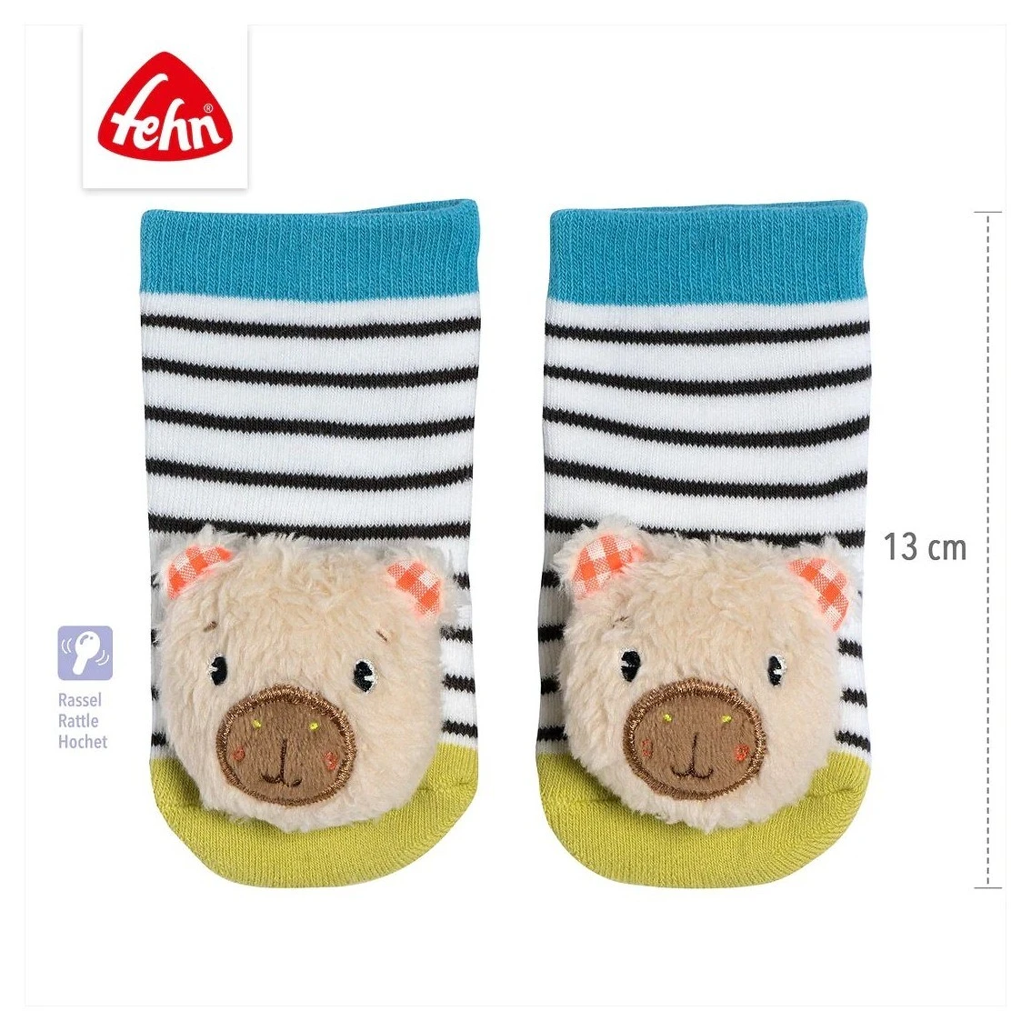 Babyfehn Chrastící ponožky capybara - 