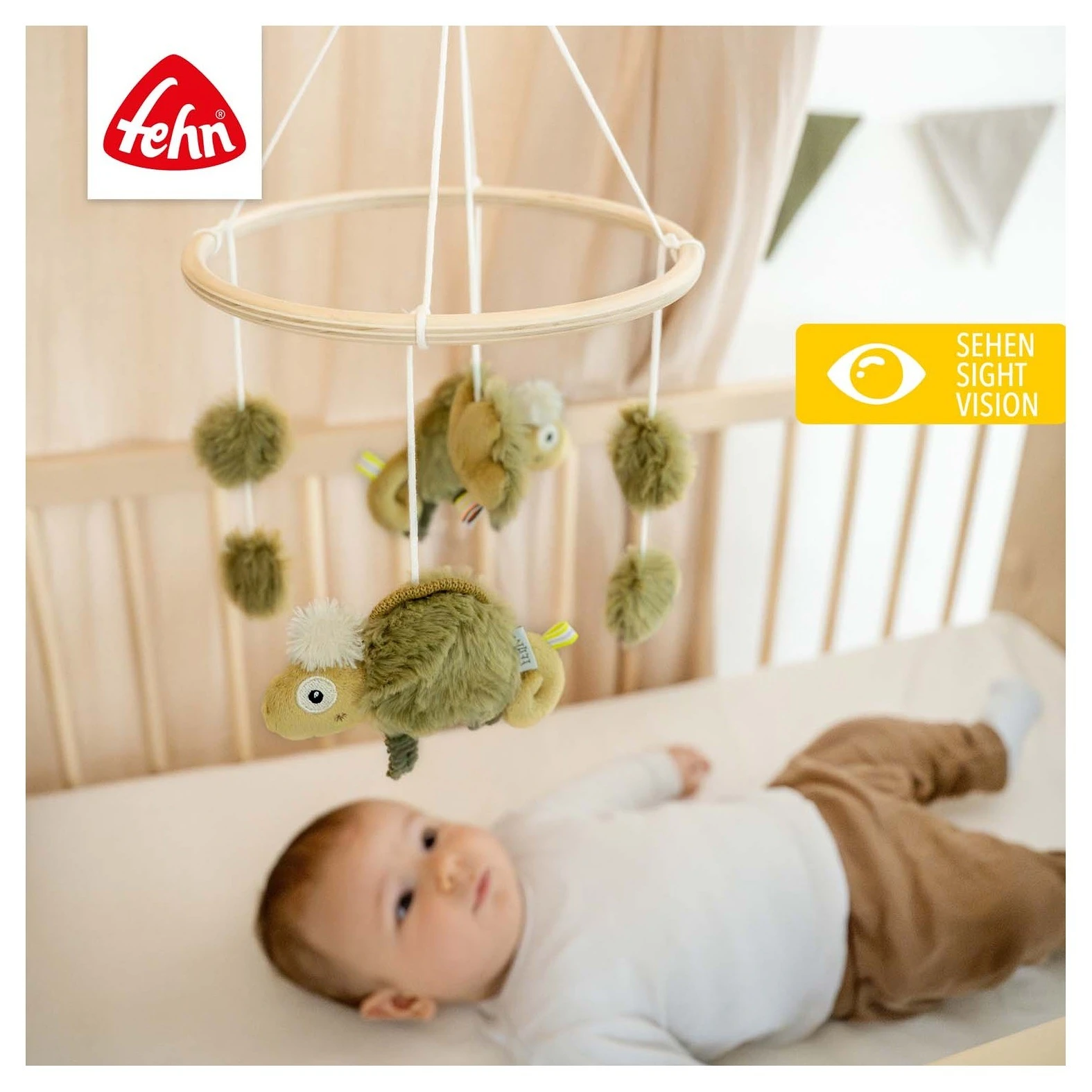 Babyfehn Dřevěný kolotoč - 