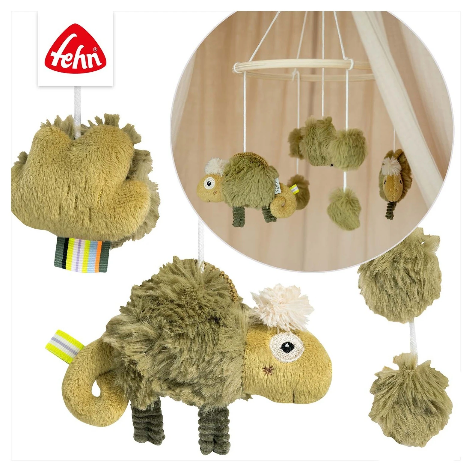 Babyfehn Dřevěný kolotoč - 