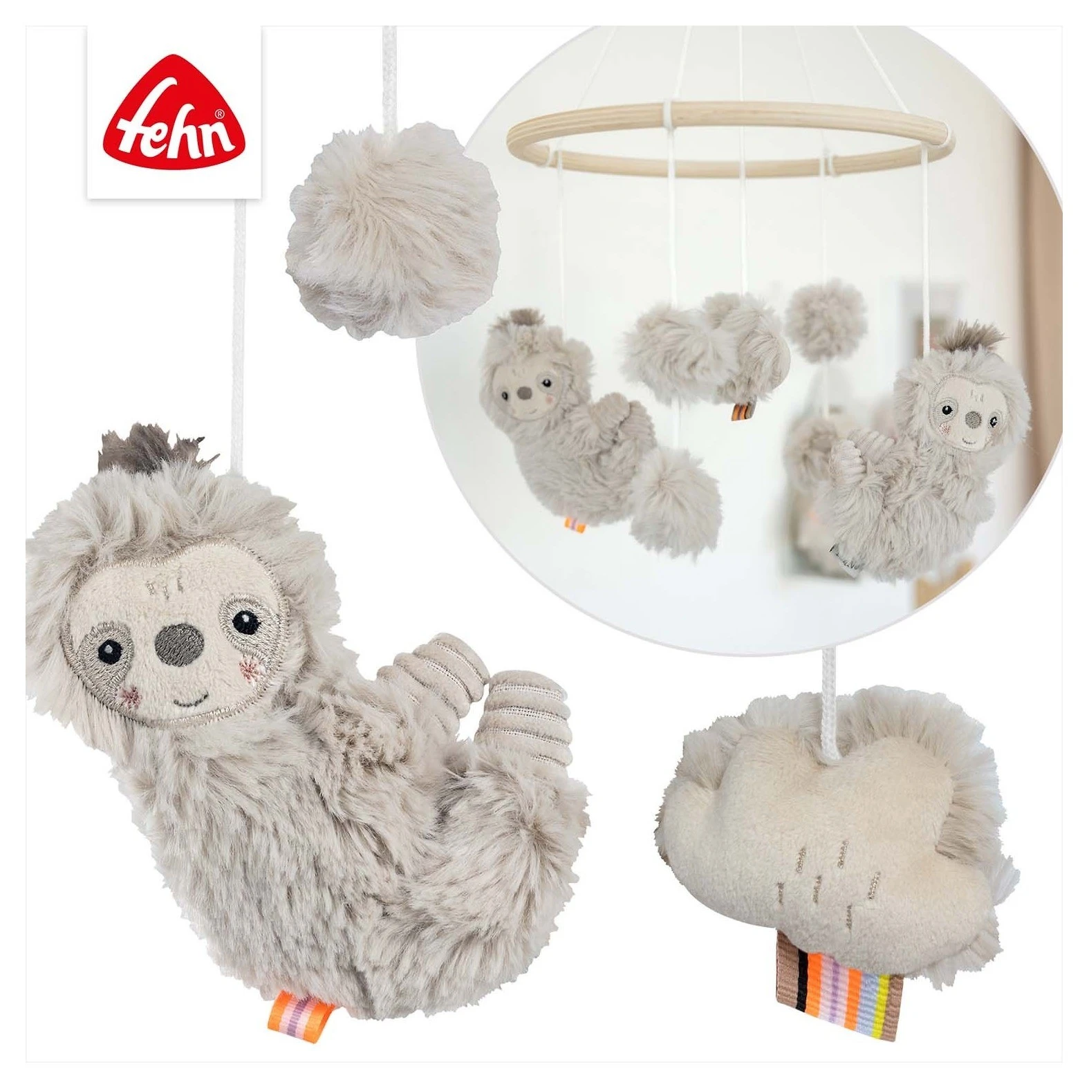 Babyfehn Dřevěný kolotoč - 