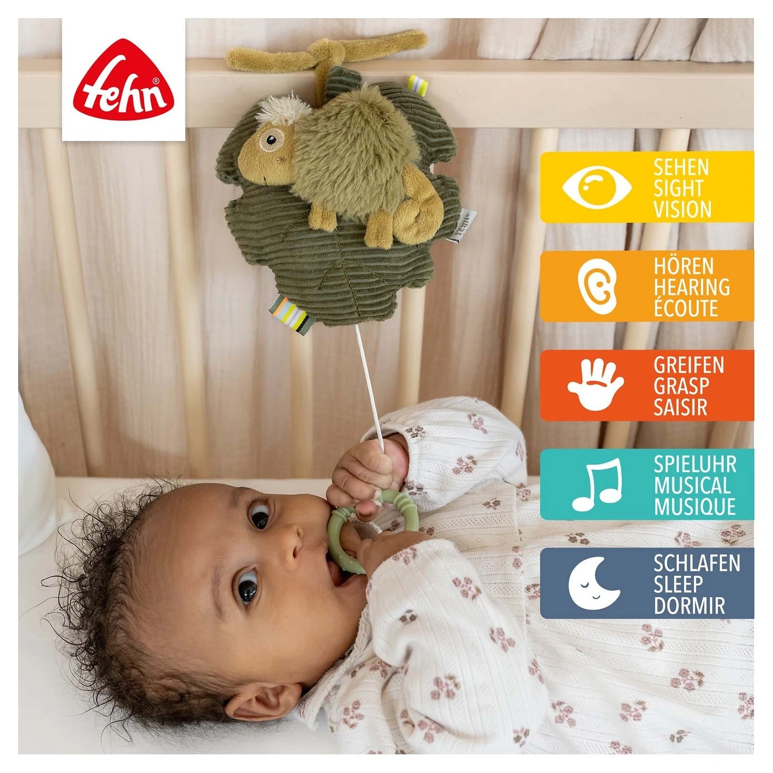 Babyfehn Hrací chameleon Crazy - 