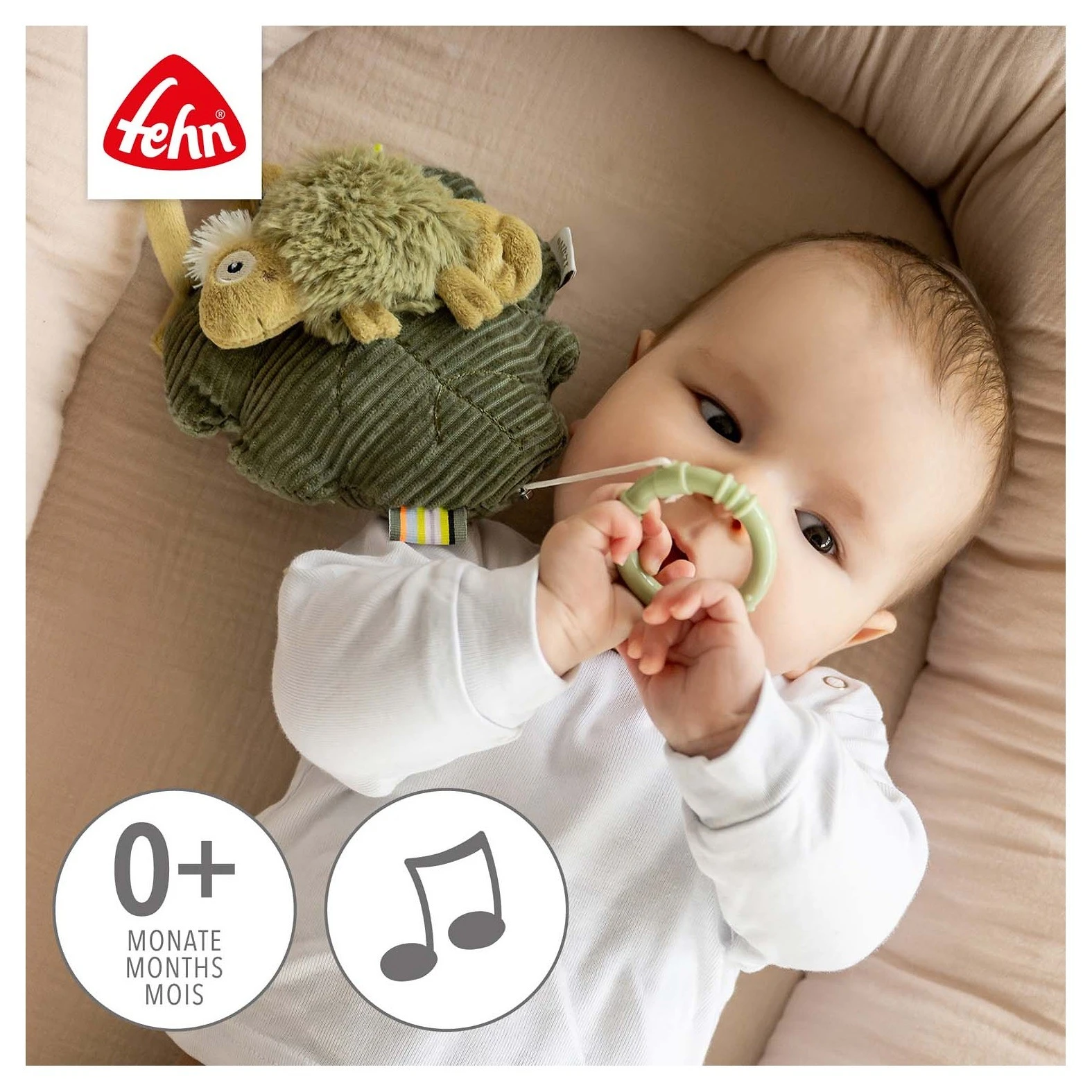 Babyfehn Hrací chameleon Crazy - 