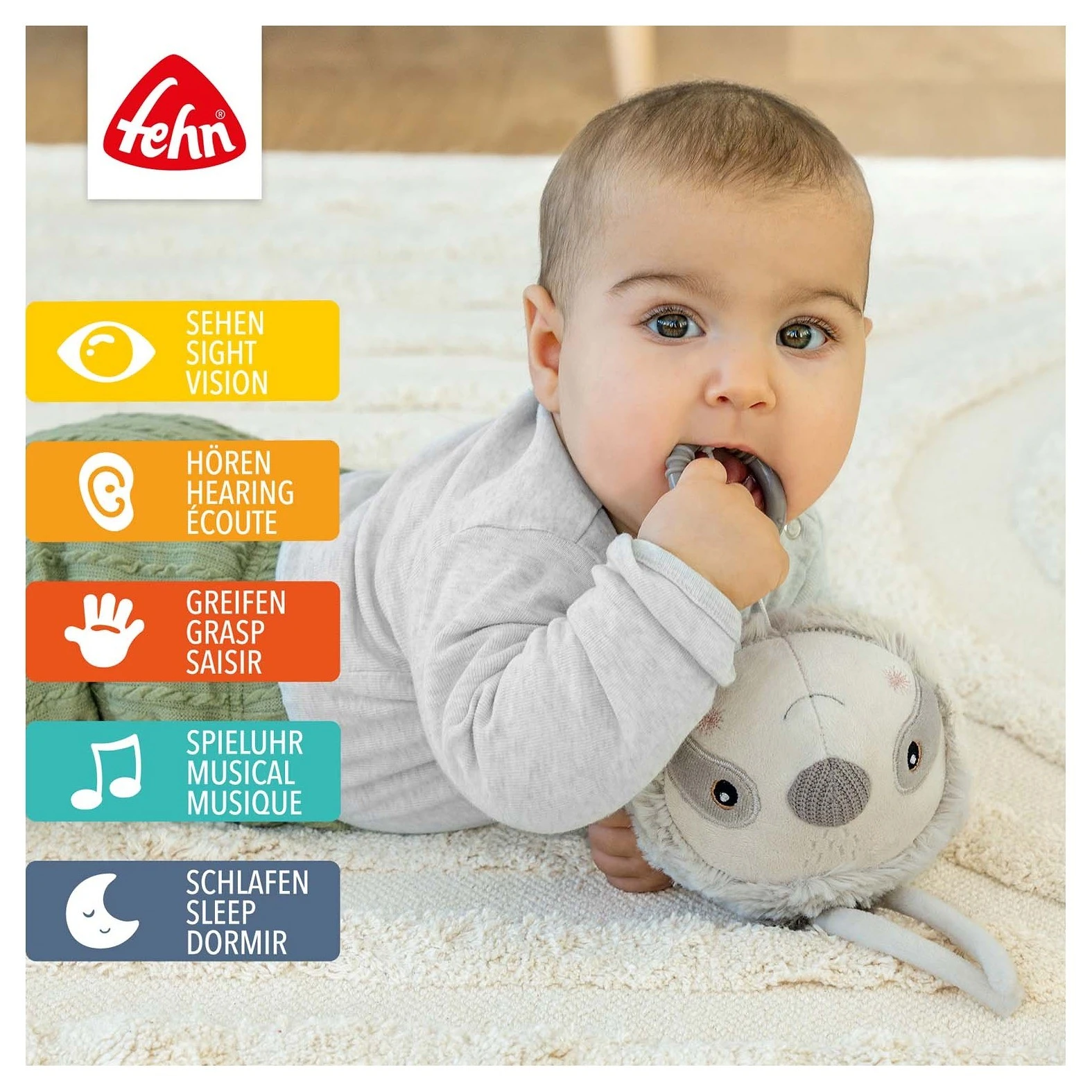 Babyfehn Hrací lenochod Lazy - 