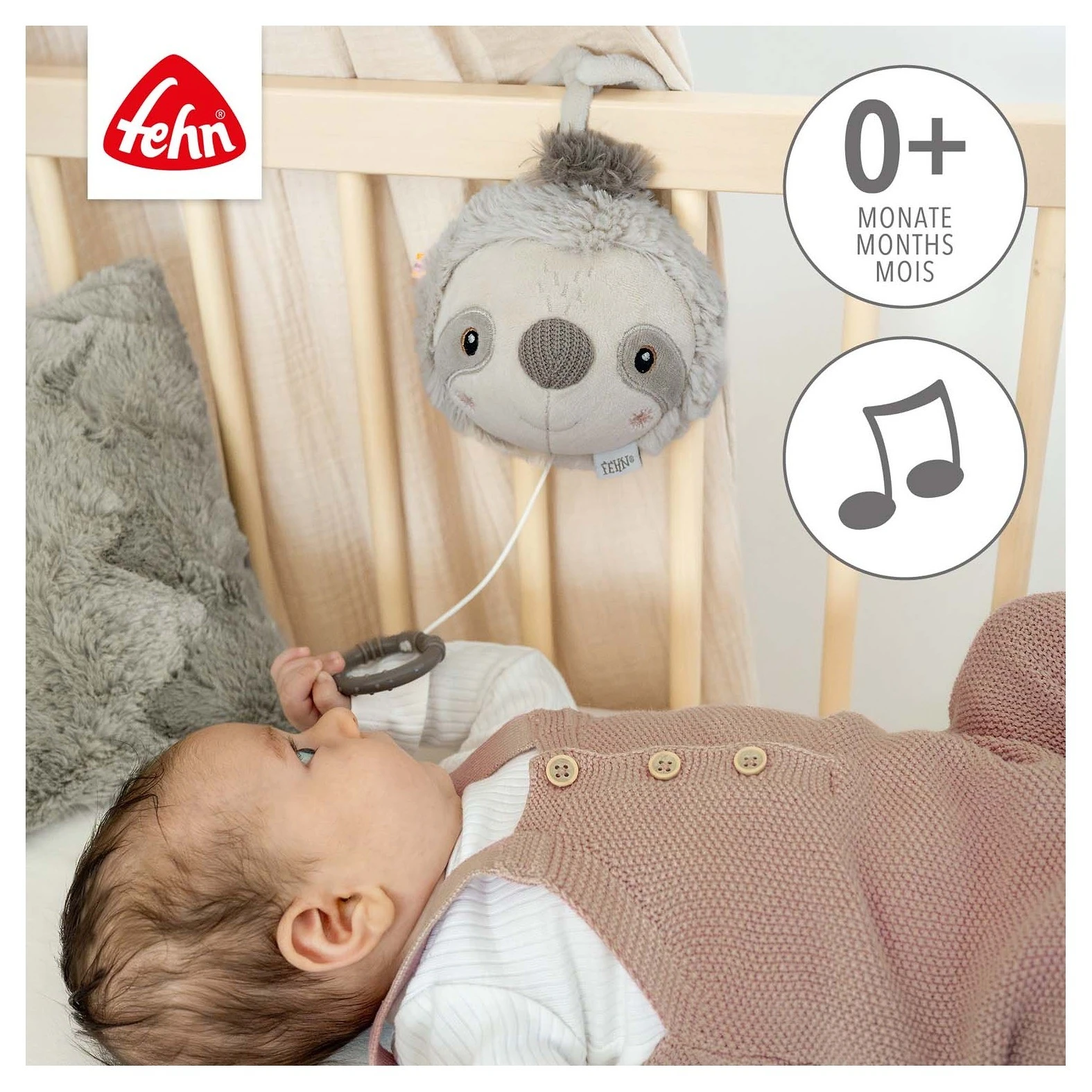 Babyfehn Hrací lenochod Lazy - 