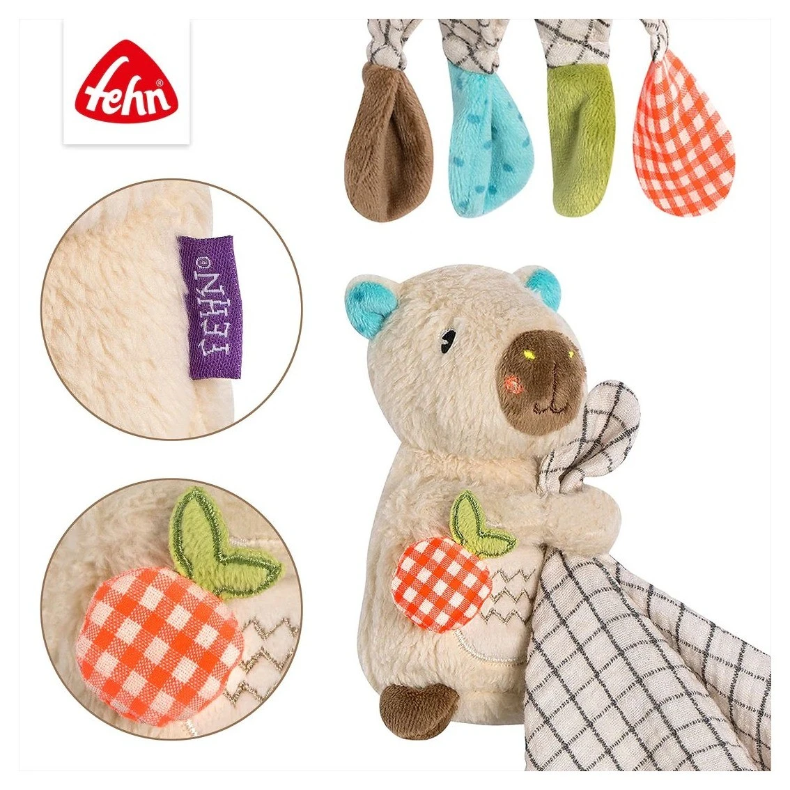 Babyfehn Mušelínový muchláček capybara - 
