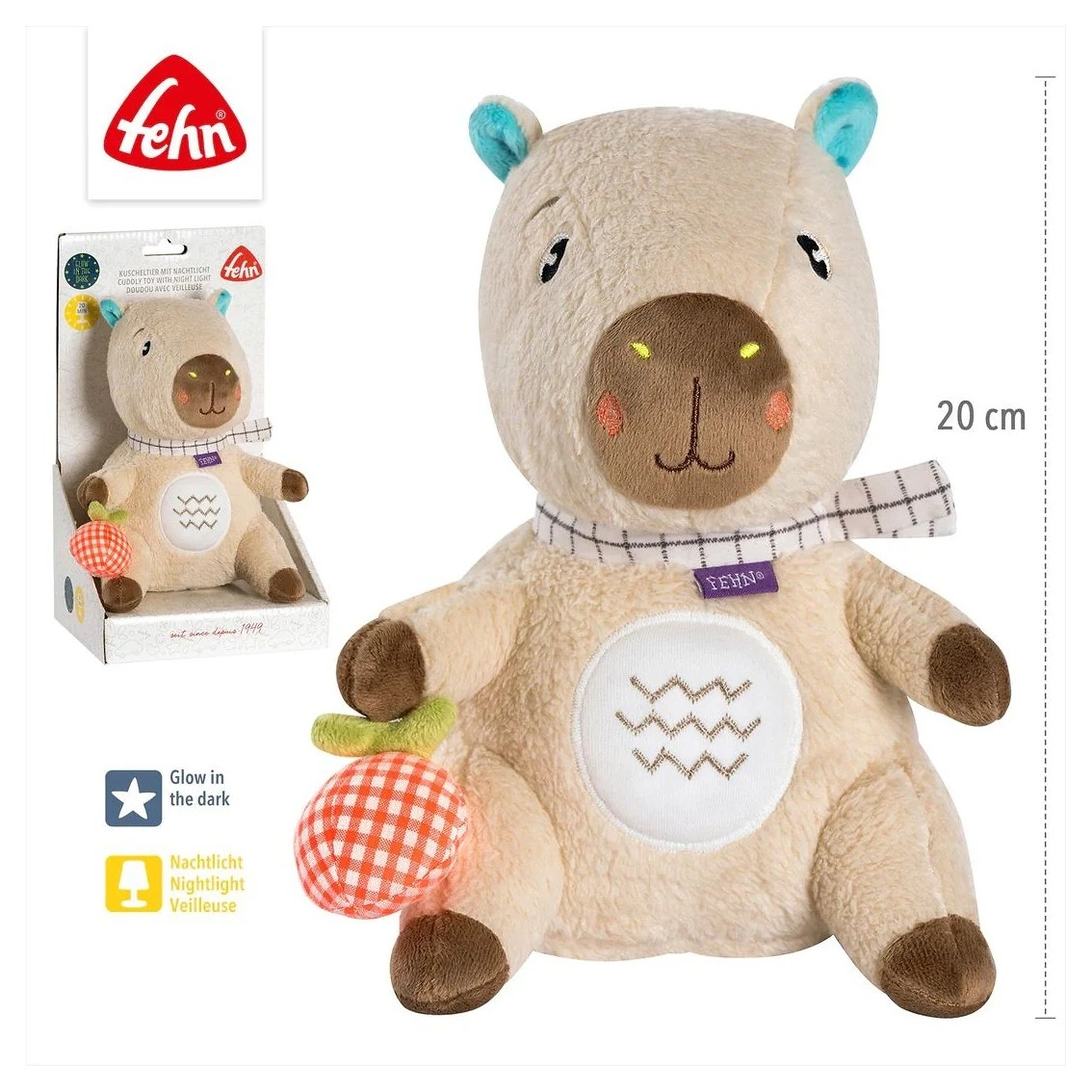 Babyfehn Noční světlo capybara - 