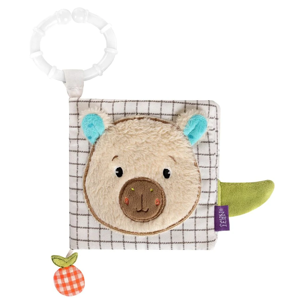 BabyFehn Plyšová knížka varianta Capybara