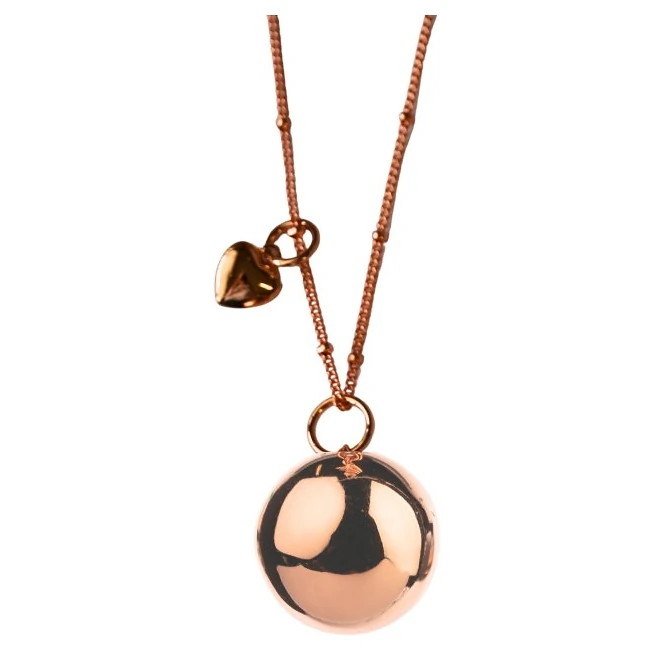 Bola Těhotenská rolnička HEARTHBEAT varianta Rose Gold