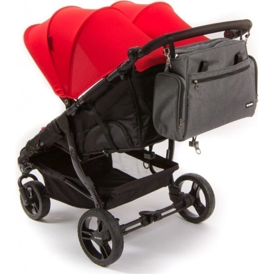 Baby Monsters Easy Twin Přebalovací taška - Taška na kočárku Easy Twin z boku