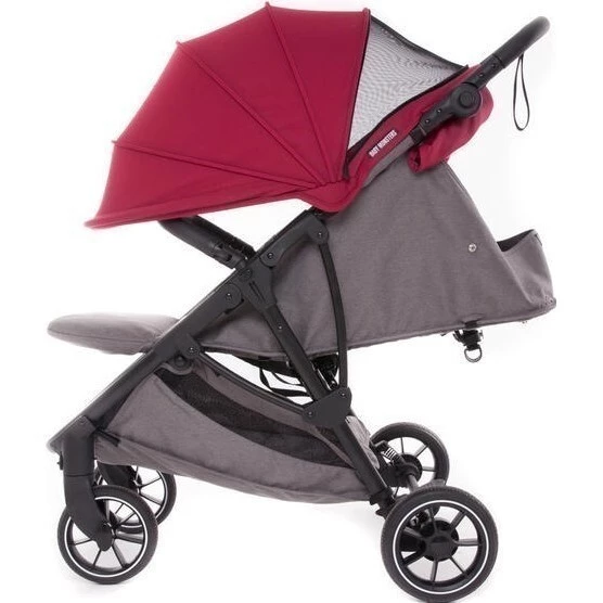 Baby Monsters ALASKA BLACK - Otevřená stříška kočárku Baby Monsters ALASKA