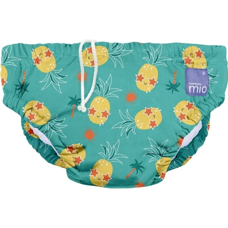 Bambino Mio Kojenecké plavky Swim nappy varianta S - Pineapple party