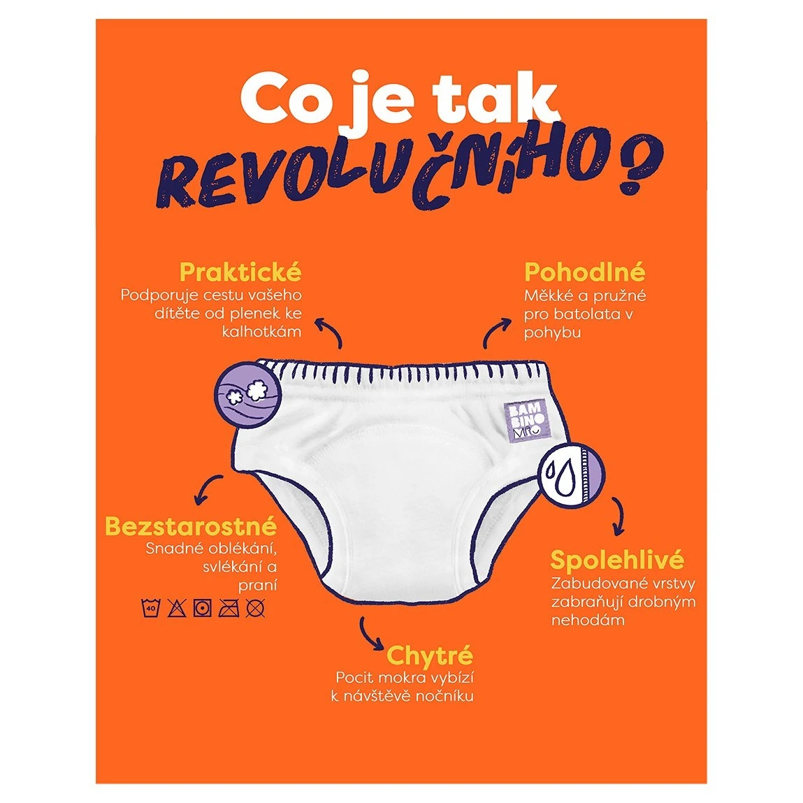 Bambino Mio Učící plenky 2-3 roky - 