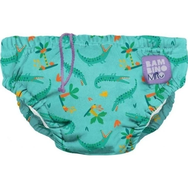Bambino Mio Kojenecké plavky Swim nappy varianta Crafty croc 2-3 roky