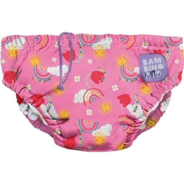 Bambino Mio Kojenecké plavky Swim nappy varianta Happy days 1-2 roky