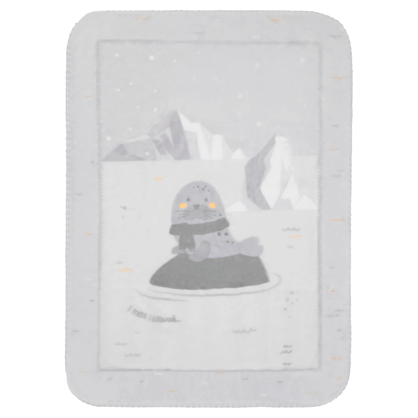 KikkaBoo Dětská deka Super Soft 140x110cm varianta Seally Me