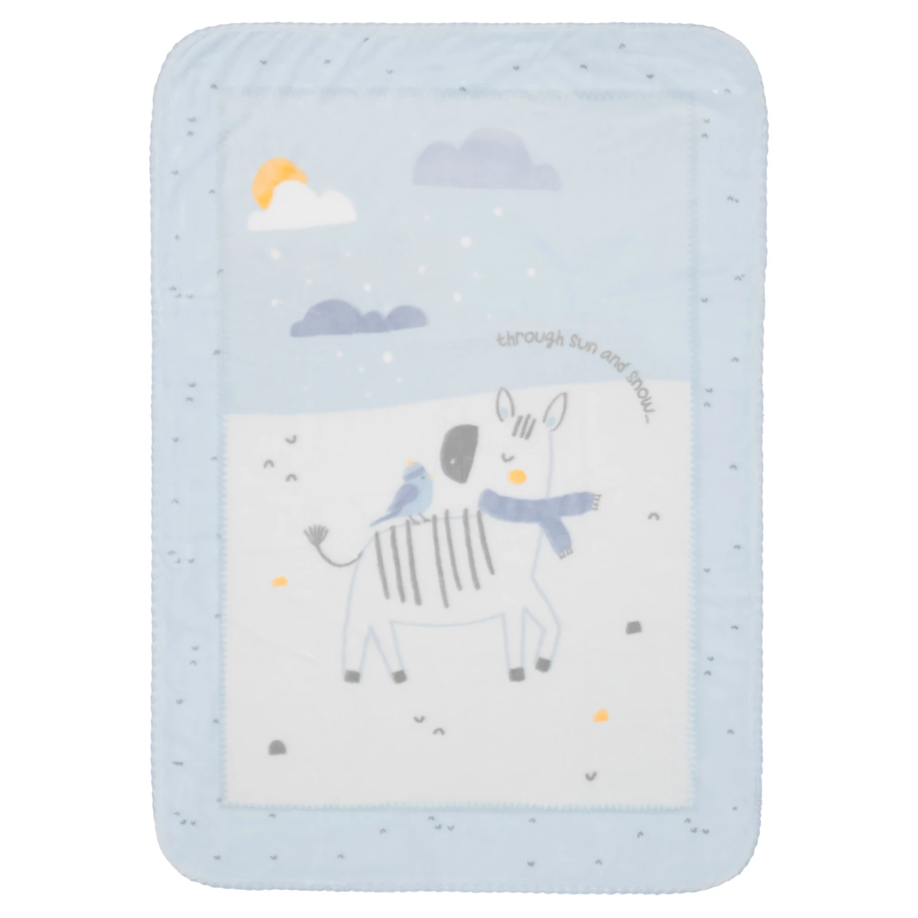 KikkaBoo Dětská deka Super Soft 140x110cm varianta Stripy Friends