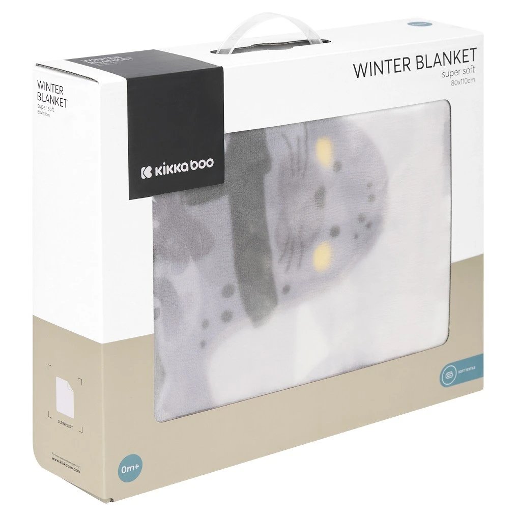 KikkaBoo Dětská deka Super Soft 140x110cm - 