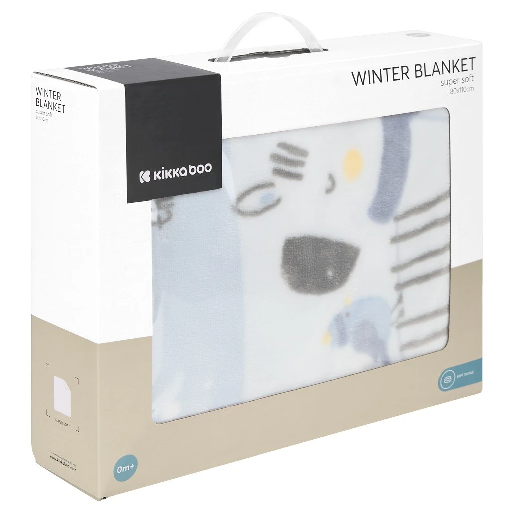 KikkaBoo Dětská deka Super Soft 140x110cm - 