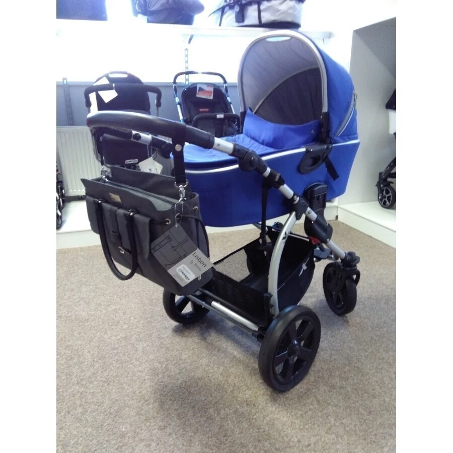 Bebedue Taška na kočárek Lisbon šedá -