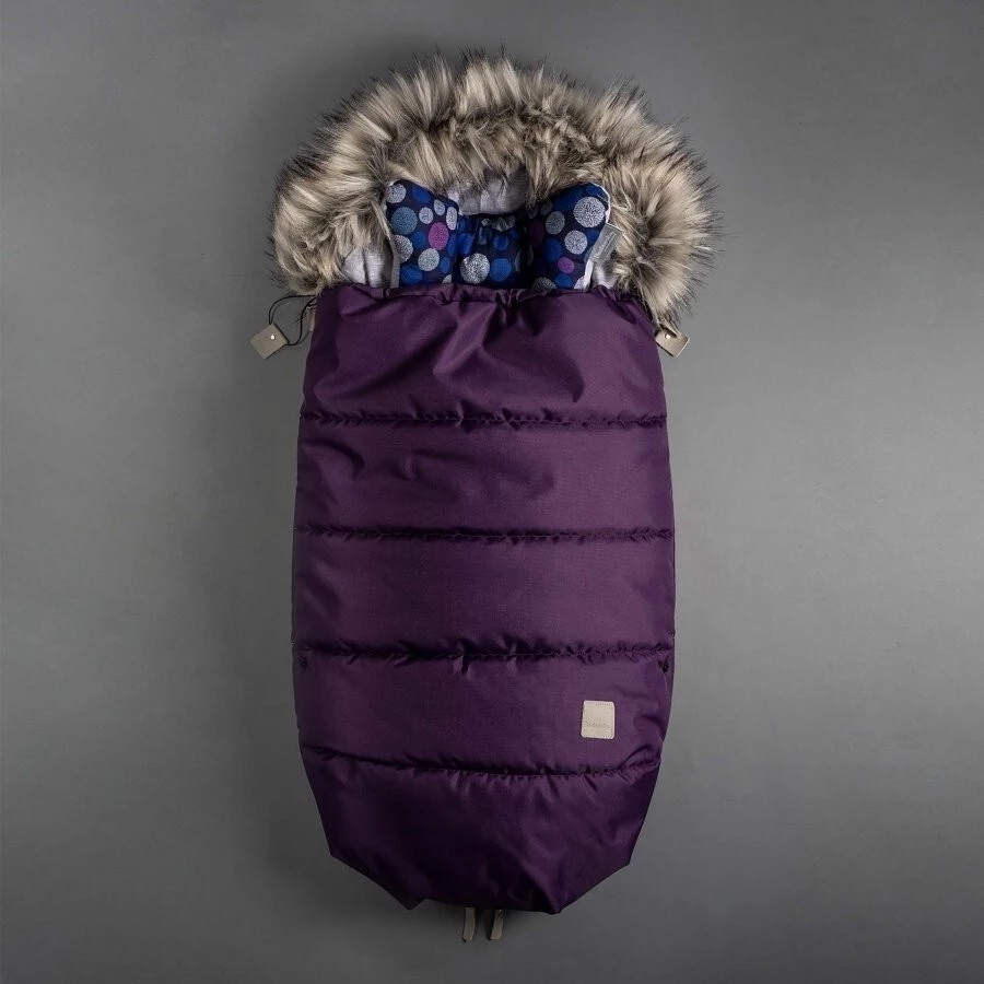 Beztroska Fusak s kožešinou - Plum