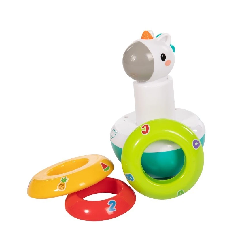 Bo Jungle Plastová hračka B-Rolly Polly Unicorn - 