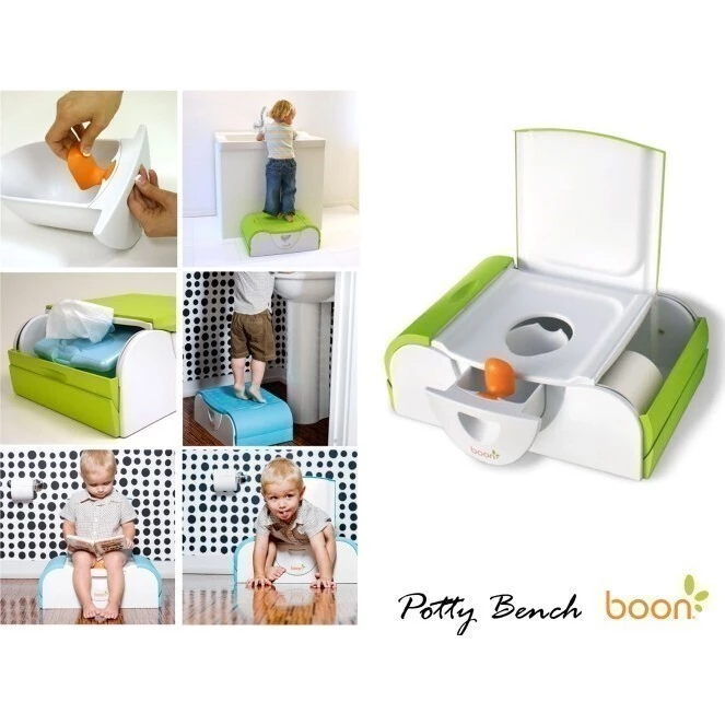 BOON Potty Bench nočník/čůrací centrum - Sada fotek
