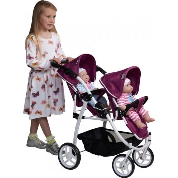 Britax Kočárek pro panenky DUO TWIN - S panenkami