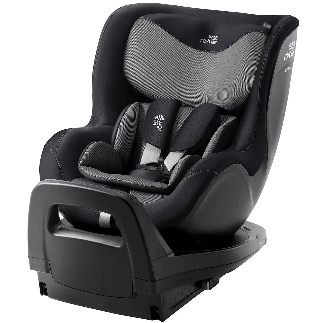 Britax Romer Autosedačka Dualfix Pro M Sage Green varianta Dusty black