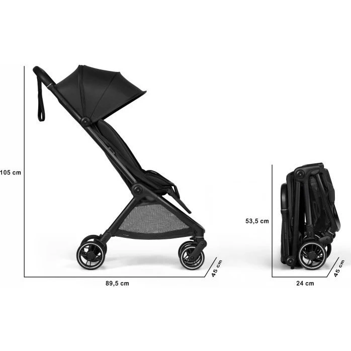 Bumprider Connect Mini 2x kočárek s madlem - 