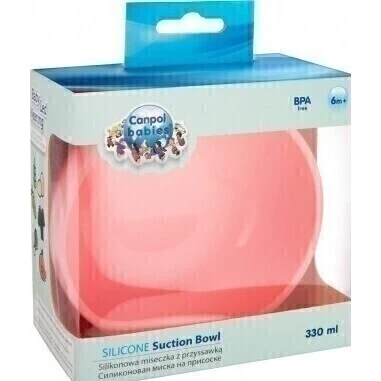 Canpol Babies Silikonová miska s přísavkou 300ml - 