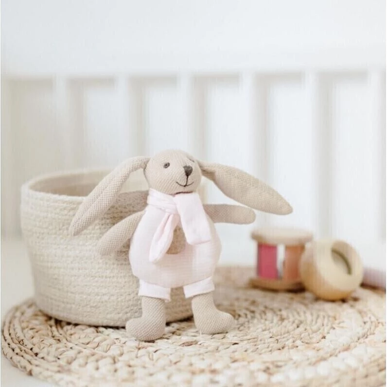 Canpol Babies Zajíček BUNNY s chrastítkem - 
