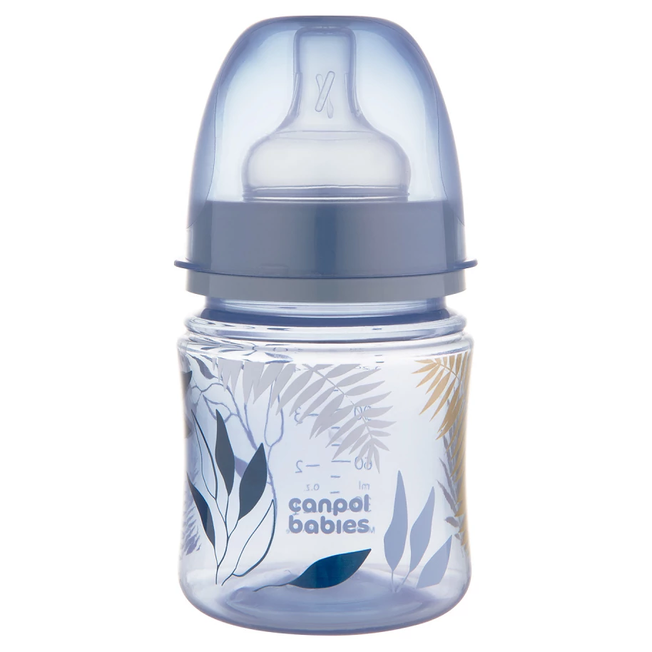 Canpol Babies Antikoliková lahev EasyStart GOLD 240ml růžová varianta 120ml modrá