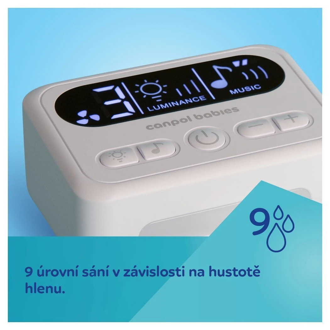 Canpol babies Elektrická nosní odsávačka Noseo - 