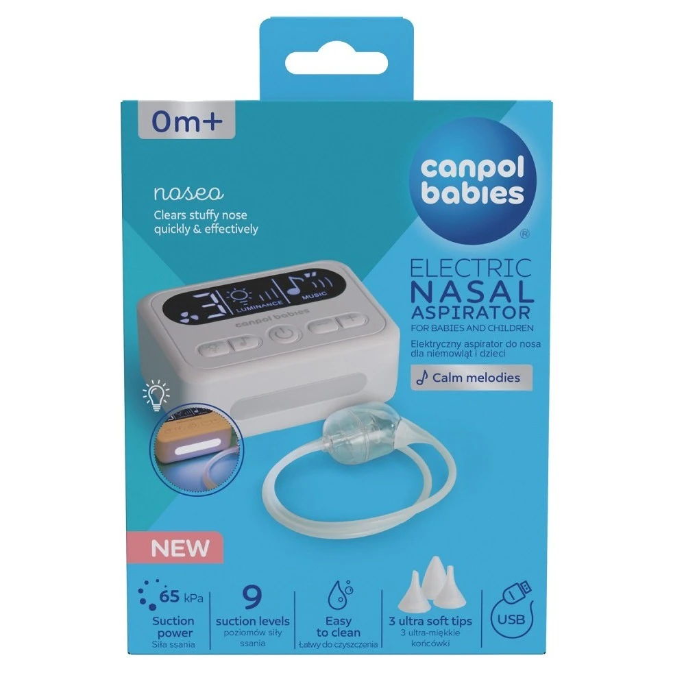 Canpol babies Elektrická nosní odsávačka Noseo - 