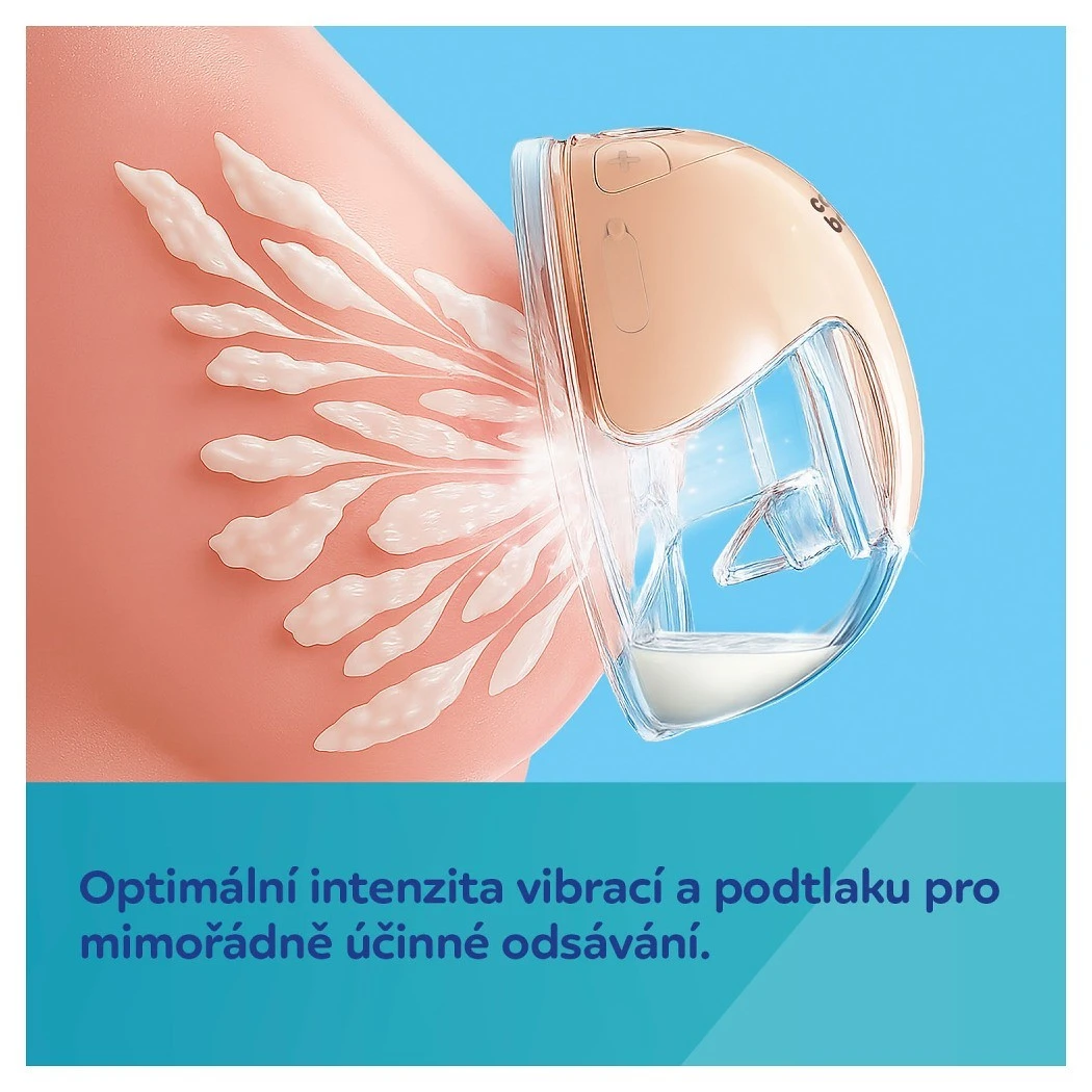 Canpol babies Elektrická odsávačka mateřského mléka do podprsenky SmartSense - 