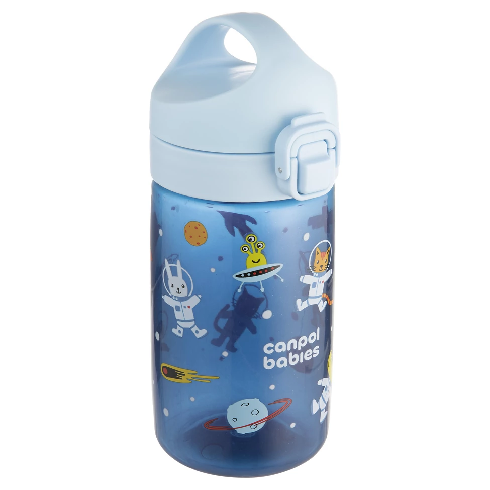 Canpol babies Lahev pro děti JUNIOR 400ml varianta Modrá