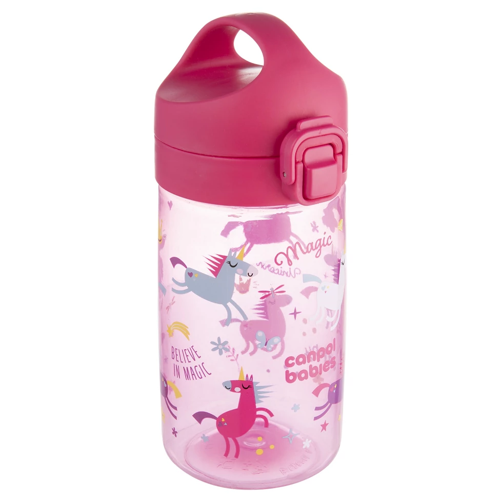 Canpol babies Lahev pro děti JUNIOR 400ml varianta Růžová