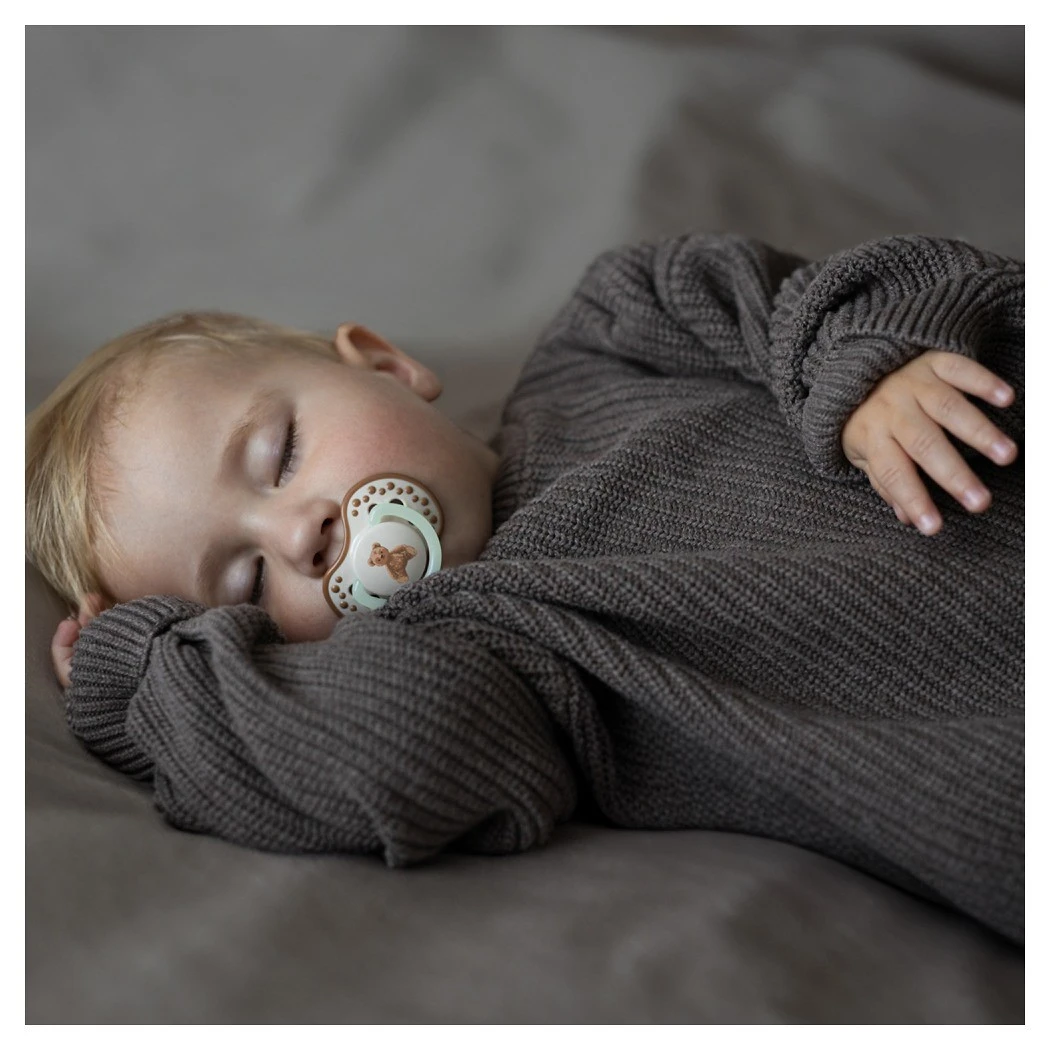 LOVI Dudlík svítící silikonový dynamický TEDDY LOVE 2ks - 