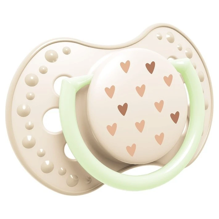 LOVI Dudlík svítící silikonový dynamický TEDDY LOVE 2ks - 