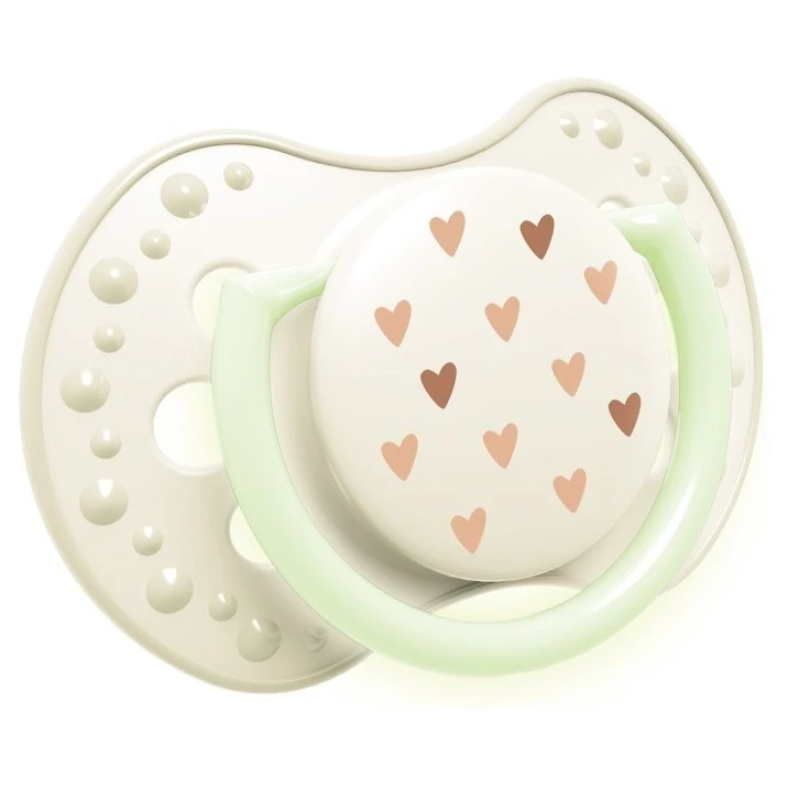 LOVI Dudlík svítící silikonový dynamický TEDDY LOVE 2ks - 