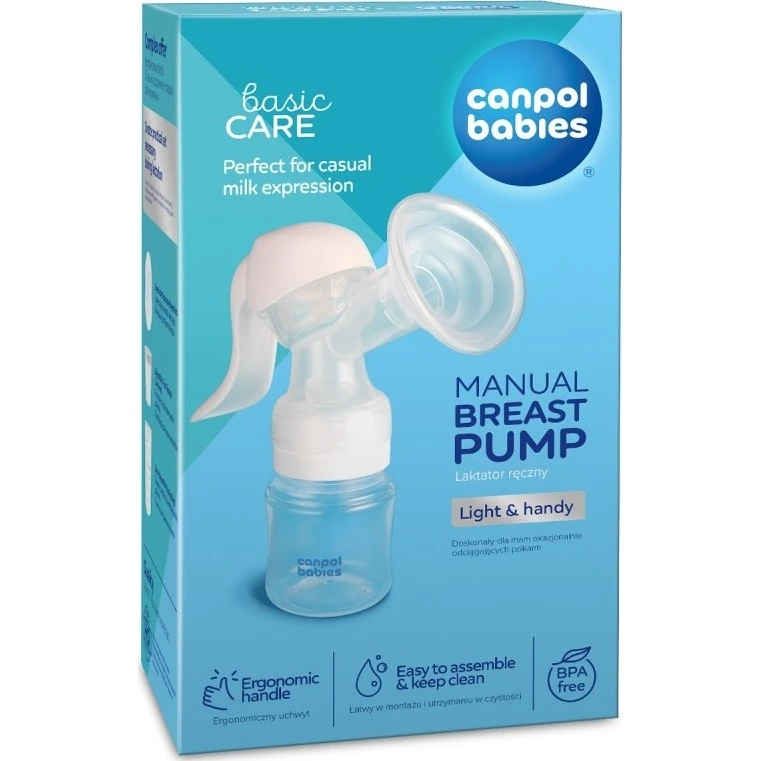 Canpol babies ruční odsávačka mateřského mléka Basic - 